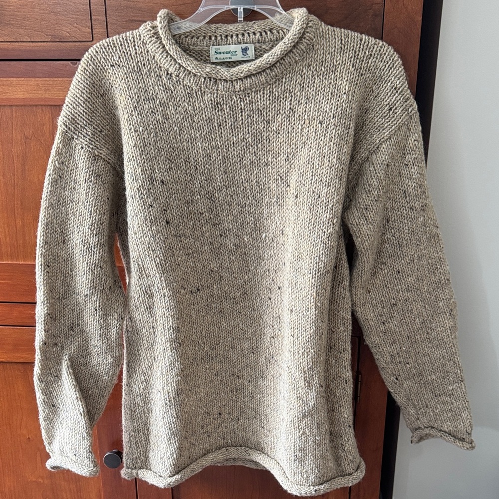 Irish Wool Knit Sweater